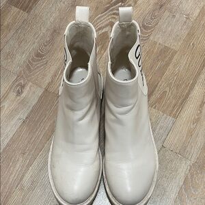 Stylish Cream Boots